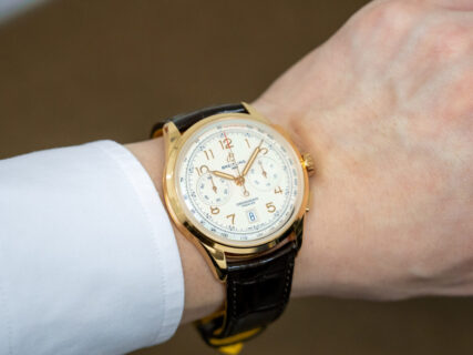 そろそろゴールドモデルを検討してみませんか？「プレミエ B15 デュオグラフ 42」「プレミエ B01 クロノグラフ 42」